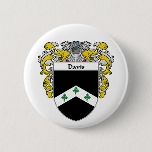 Davis-Wappen (überzogen) Button