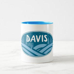 Davis West Virginia Outdoors Zweifarbige Tasse