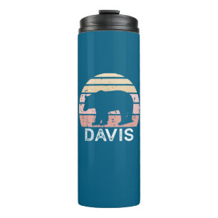 Davis West Virginia Retro Bear Thermosbecher
