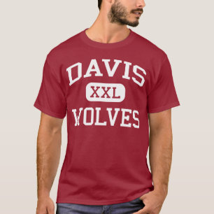 Davis - Wölfe - Highschool - Davis Oklahoma T-Shirt
