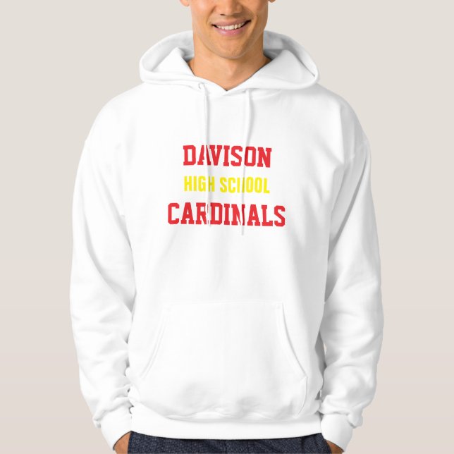 Davison High School Printed Hoodie (Vorderseite)