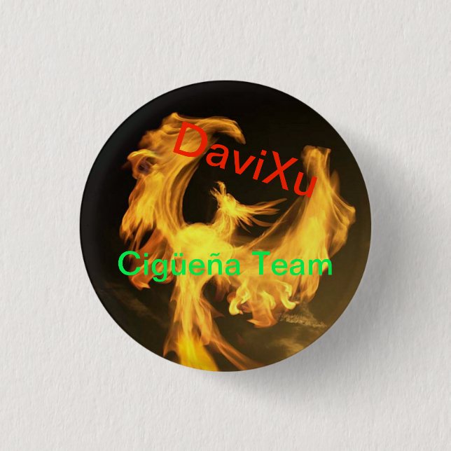 DaviXu Button (Vorderseite)