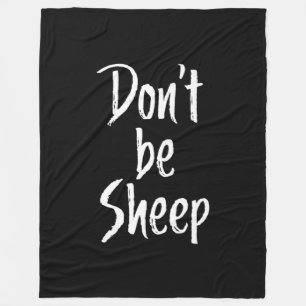 Davon be sheep Humor Quotes About Sheep Gift Fleecedecke
