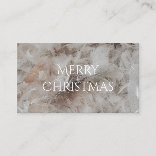 Davon Feathers Fotografie Funny Visitenkarte (Vorderseite)