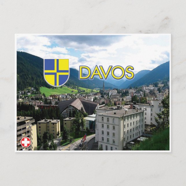 Davos - Carte postale Suisse (Devant)
