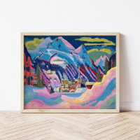 Davos im Winter | Ernst Ludwig Kirchner