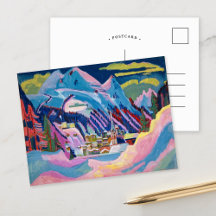 Davos im Winter | Ernst Ludwig Kirchner