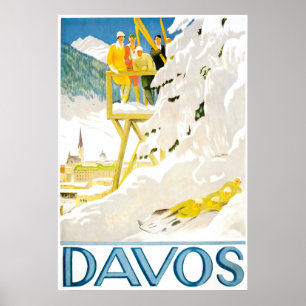 Davos, Schweiz Poster