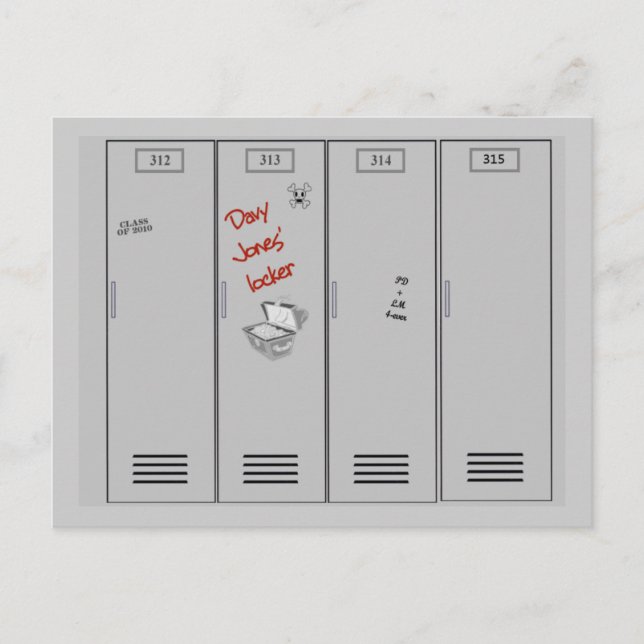 Davy Jones' Locker Postkarte (Vorderseite)