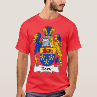 Davy Wappen Familienwappen T-Shirt