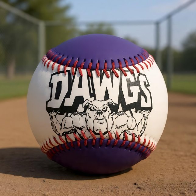 Dawgs Benutzerdefiniertes Baseball (Von Creator hochgeladen)