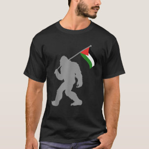 Dawlat Filastin oder palästinensische Flagge auf P T-Shirt