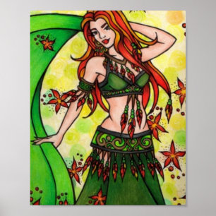 Dawn Belly Dancer Poster