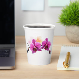 Dawn Bloom Orchide Pappbecher
