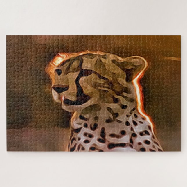 Dawn Breaking on Cheetah (Horizontal)