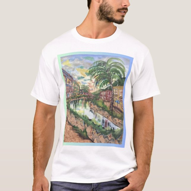 Dawn in Caribbean T-Shirt  (Vorderseite)