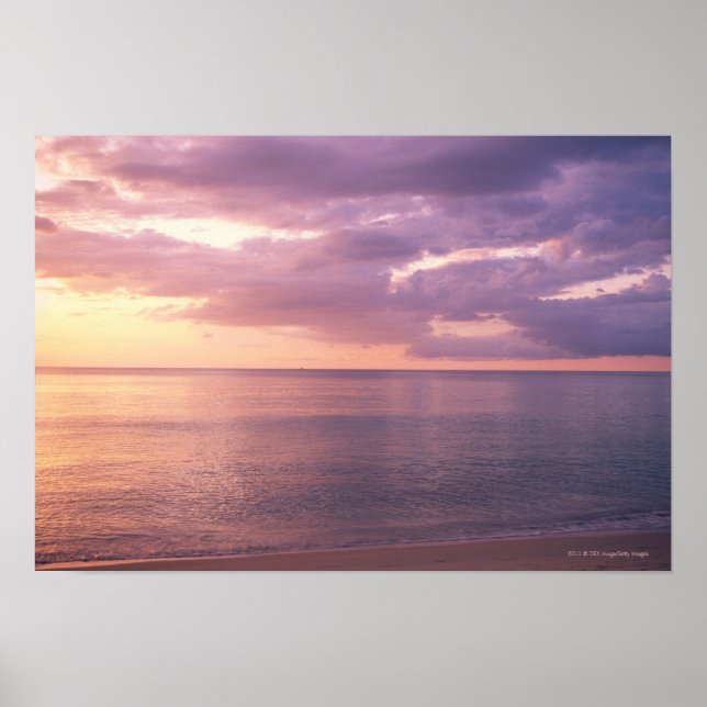 Dawn meets beach poster (Vorne)