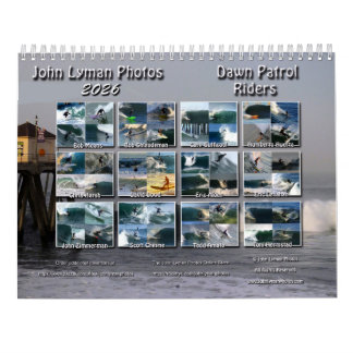 Dawn Patrol Riders Surfing Calendar 2026 Kalender