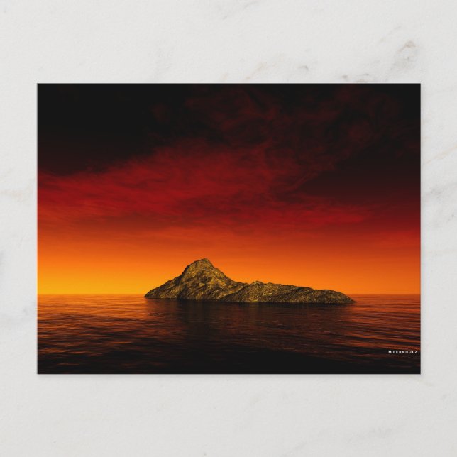 Dawn Postkarte (Vorderseite)