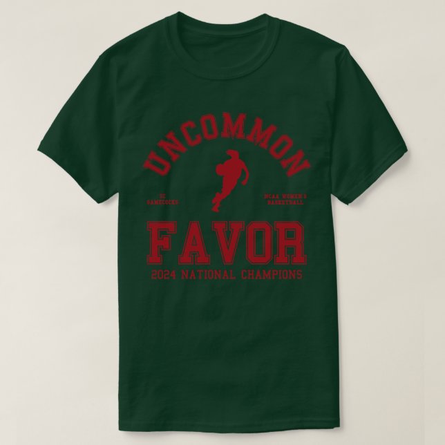 Dawn Staley Uncommon Gefallen für 2024 Nationale C T-Shirt (Design vorne)