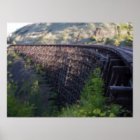 Dawn Sun, Bridge 22, Camas Prairie Railroad
