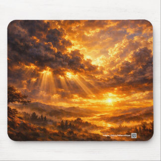 Dawnfire-Ausblick Mousepad