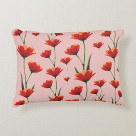 Dawnfire Poppies Dekokissen