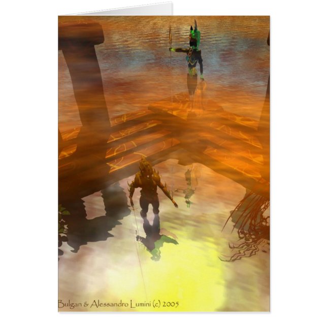 DAWNING DARK Temple de l'eau, Science-fiction (Devant)