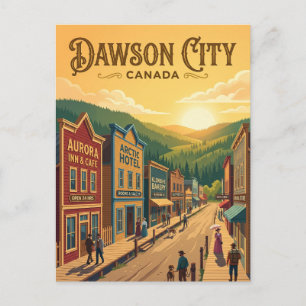 Dawson City Kanada Postkarte