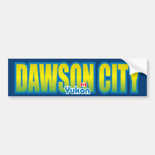 Dawson-Stadt-Stoßdämpfer Autoaufkleber
