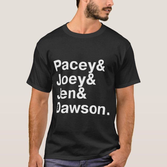 Dawsons Creek Names T-Shirt (Vorderseite)