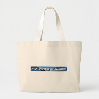 DAX - Diamant-Luft Xpress "Flug-Tasche " Jumbo Stoffbeutel