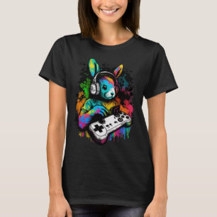 Day Boys Gamer Shirt Video Game Controller Bunny 1