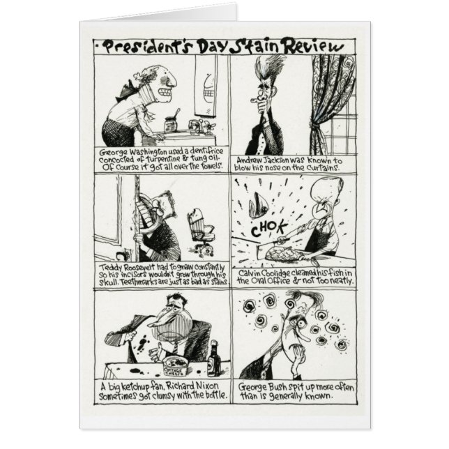 Day Card des Présidents (Devant)