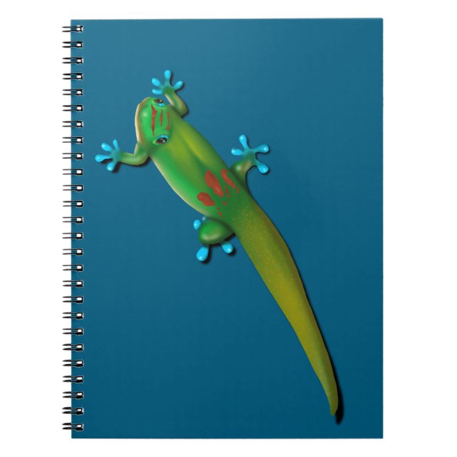 Day Gecko Notizblock (Vorderseite)