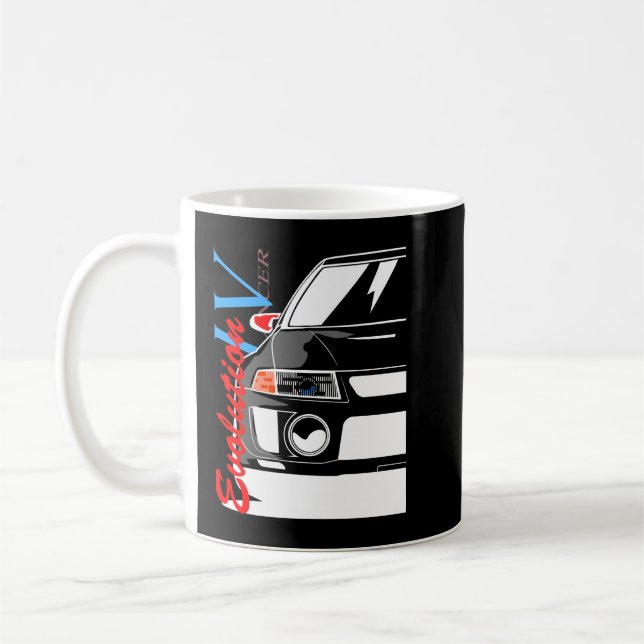 Day Geschenke Lancer Evolution IV Kaffeetasse (Links)