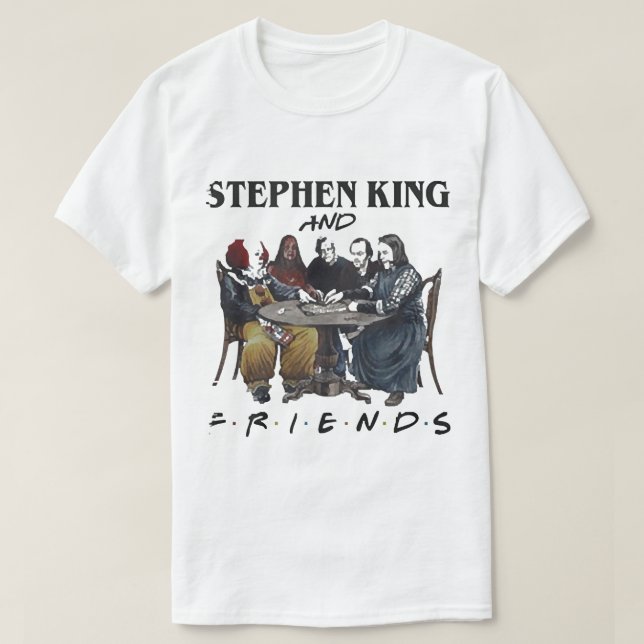 Day Gift Film Stephen Film King Halloween Niedlich T-Shirt (Design vorne)