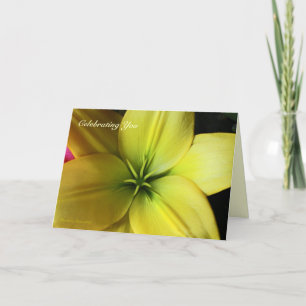 Day Lily : Carte d'anniversaire pour de bons amis—