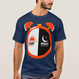 Day Night Funny Daylight Saving Time Ohrts T-Shirt