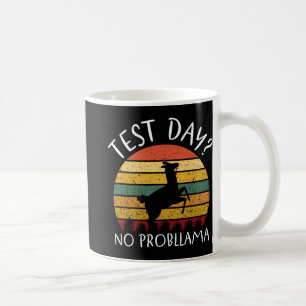 Day No Probllama Staat Testing Lehrer Student Boy Kaffeetasse