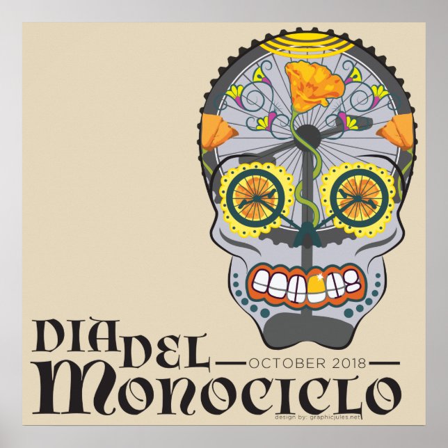 DAY OF THE DEAD MUNI OCT 2018 EVENT poster (Vorne)