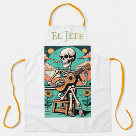 Day of the Dead Theme Apron Schürze