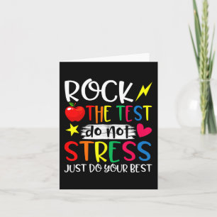 Day Rock Test Teacher Test Day Teacher Karte