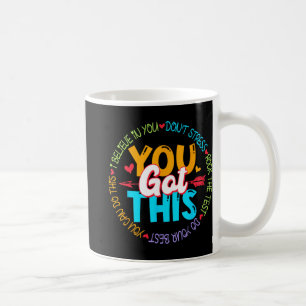 Day Rock the Test Teacher Testing Day Sie Got habe Kaffeetasse