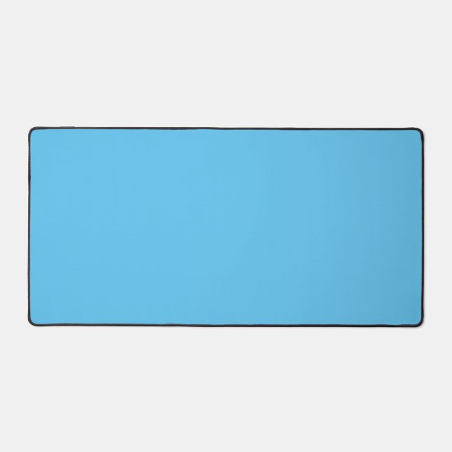 Day Sky Blue, Halb gebacken, Jeans Blue, Schreibtischunterlage (Vorderseite)