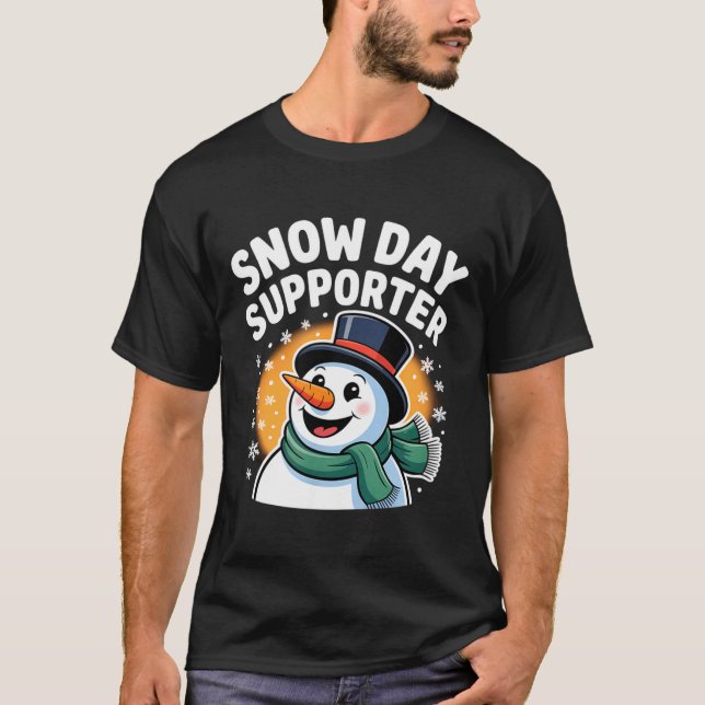 Day Snow Supporter Journey T-Shirt (Vorderseite)