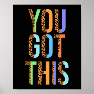 Day Teacher Shirt, das Sie Got haben Dieses Gesche Poster