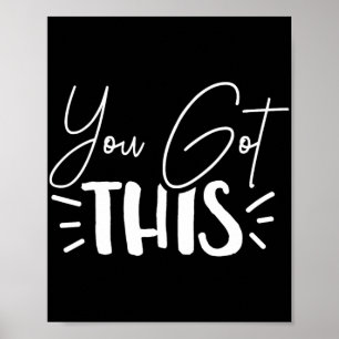 Day Teacher Shirt, das Sie Got haben Dieses Gesche Poster