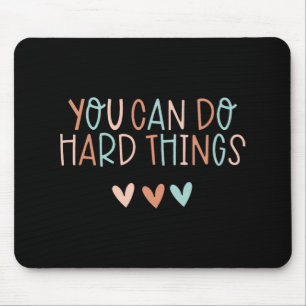 Day Teacher Shirt kann man hart tun Frauen Kind Mousepad