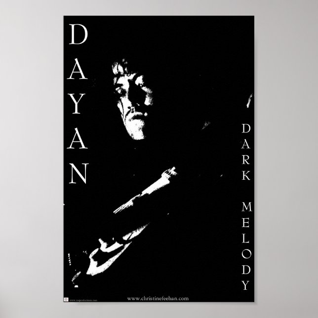 Dayan B und W Poster (Vorne)